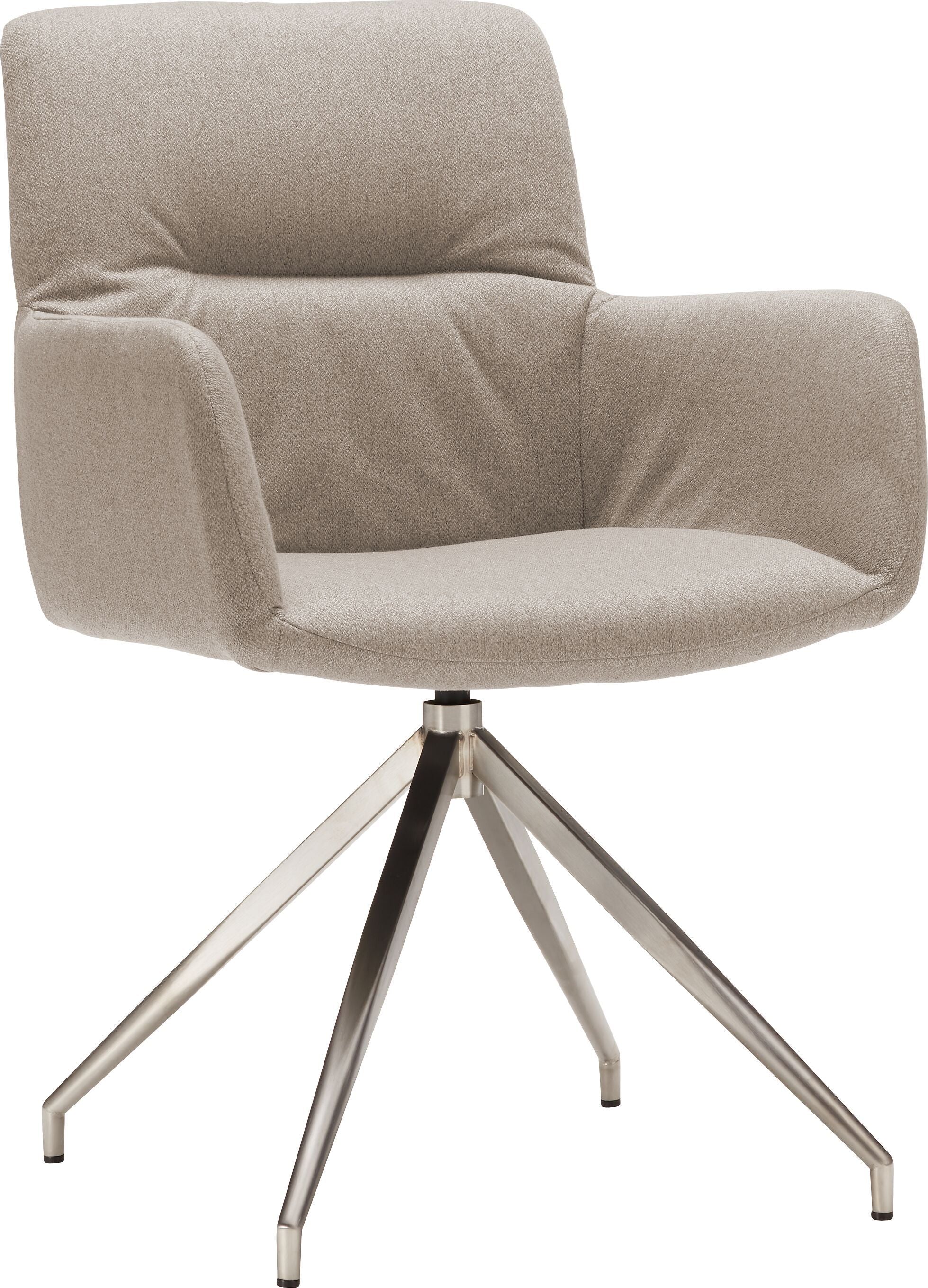 NAVIGLI II Stuhl - Beige / B: 58.0 cm x T: 61.0 cm x H: 89.0 cm
