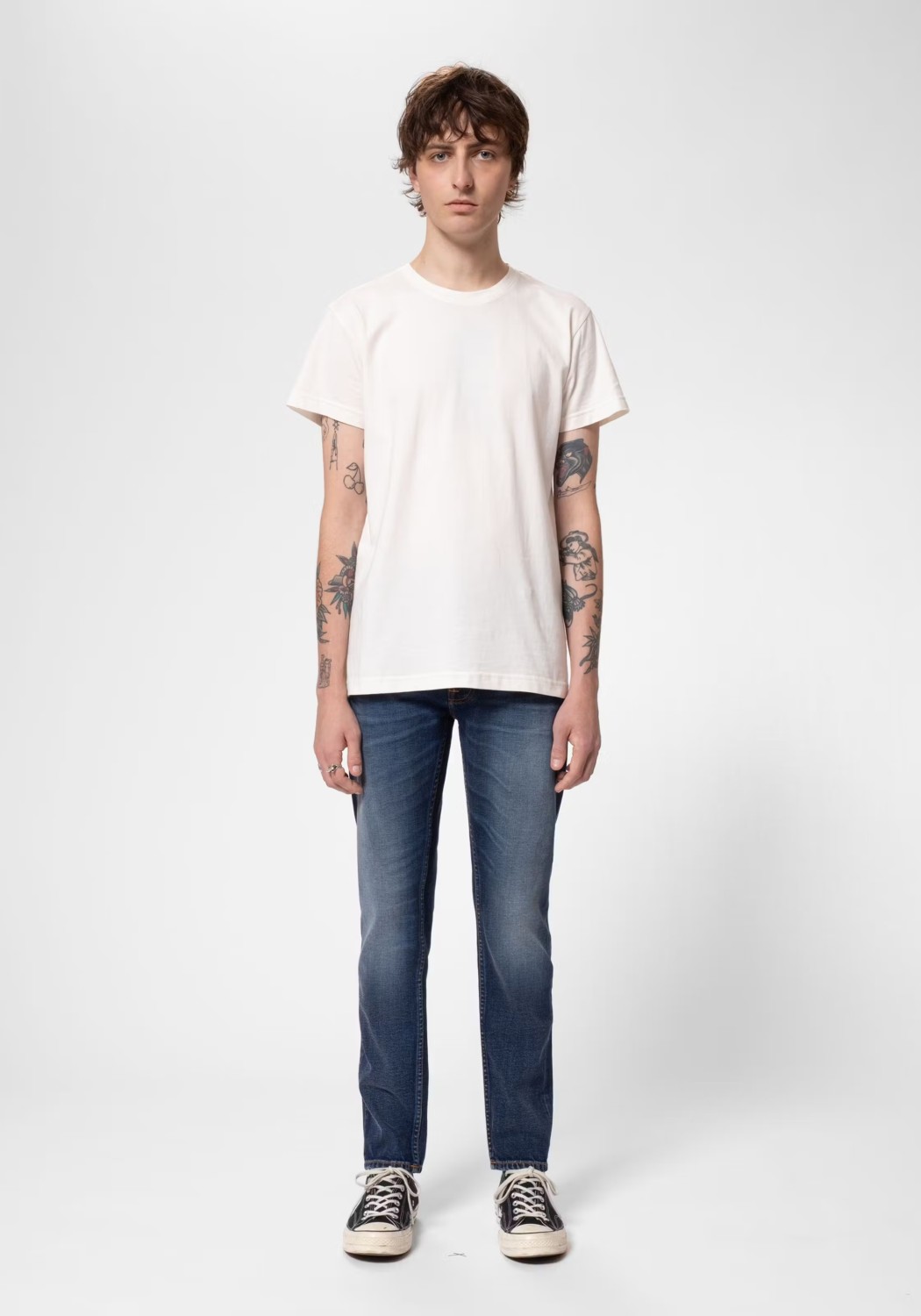 Nudie Jeans Jeans Lean Dean Troubled Sea