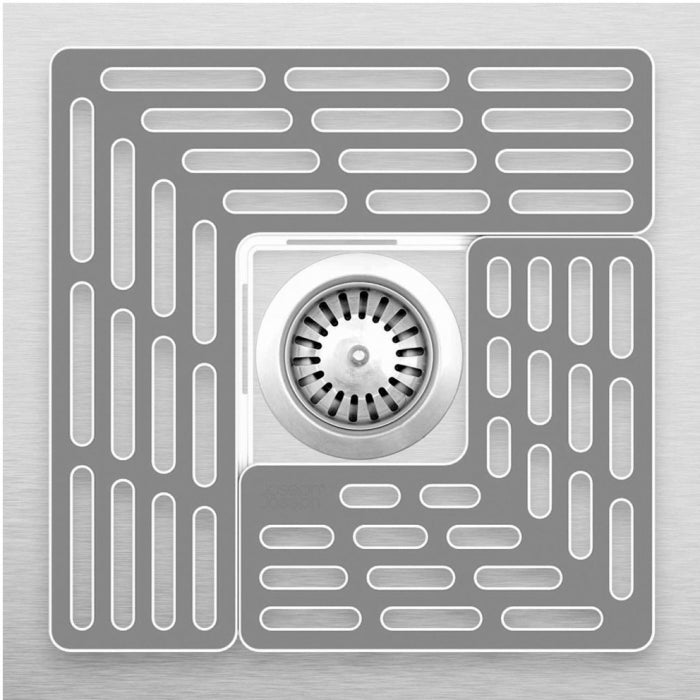 Tapis d'évier modulable Sink saver gris Joseph Joseph
