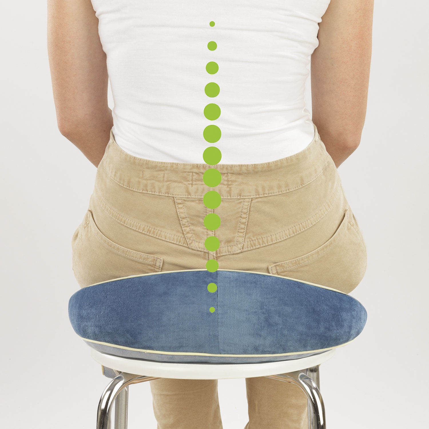 Keilkissen viskoelastisch und ergonomisch