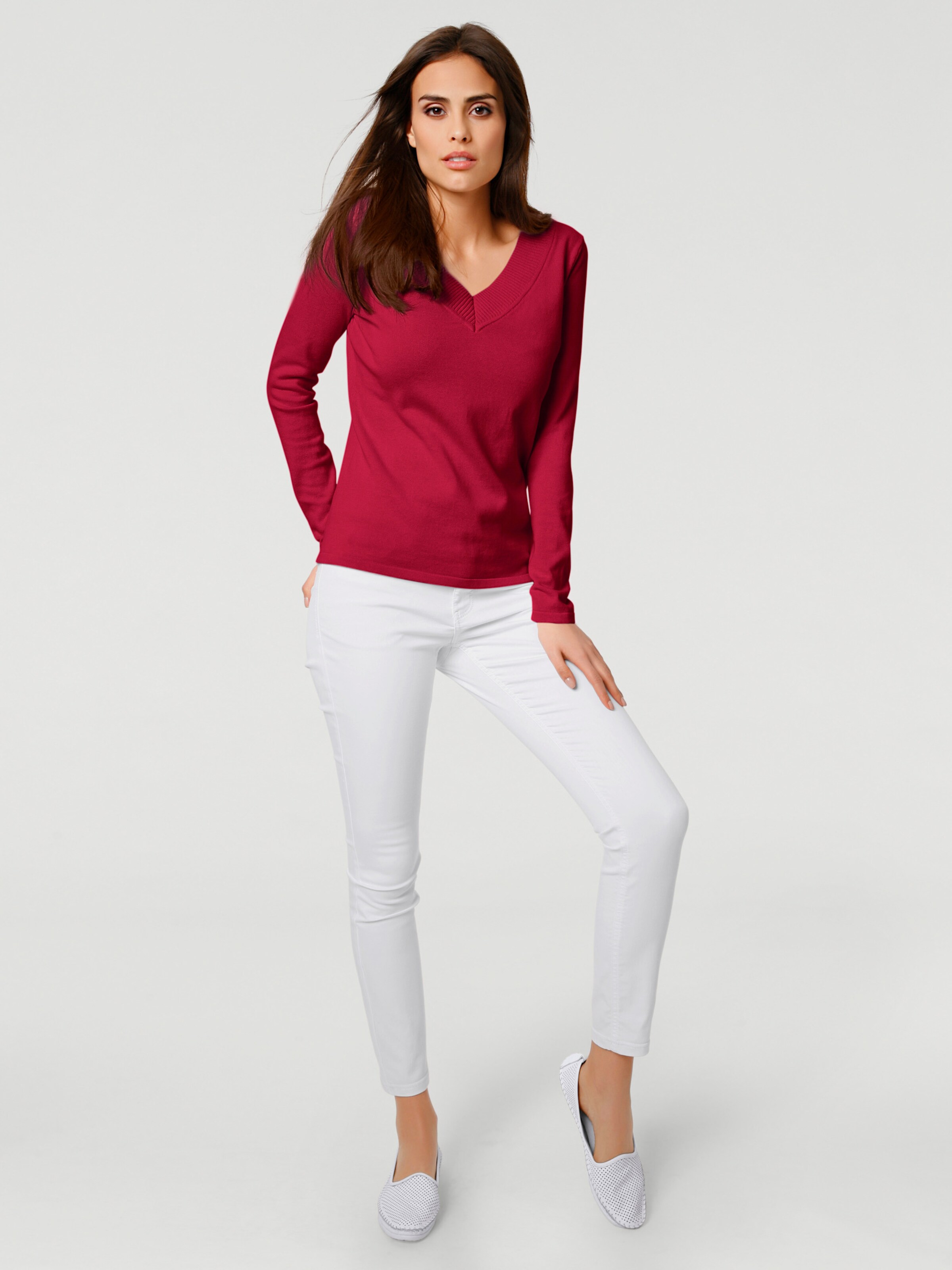V-Pullover