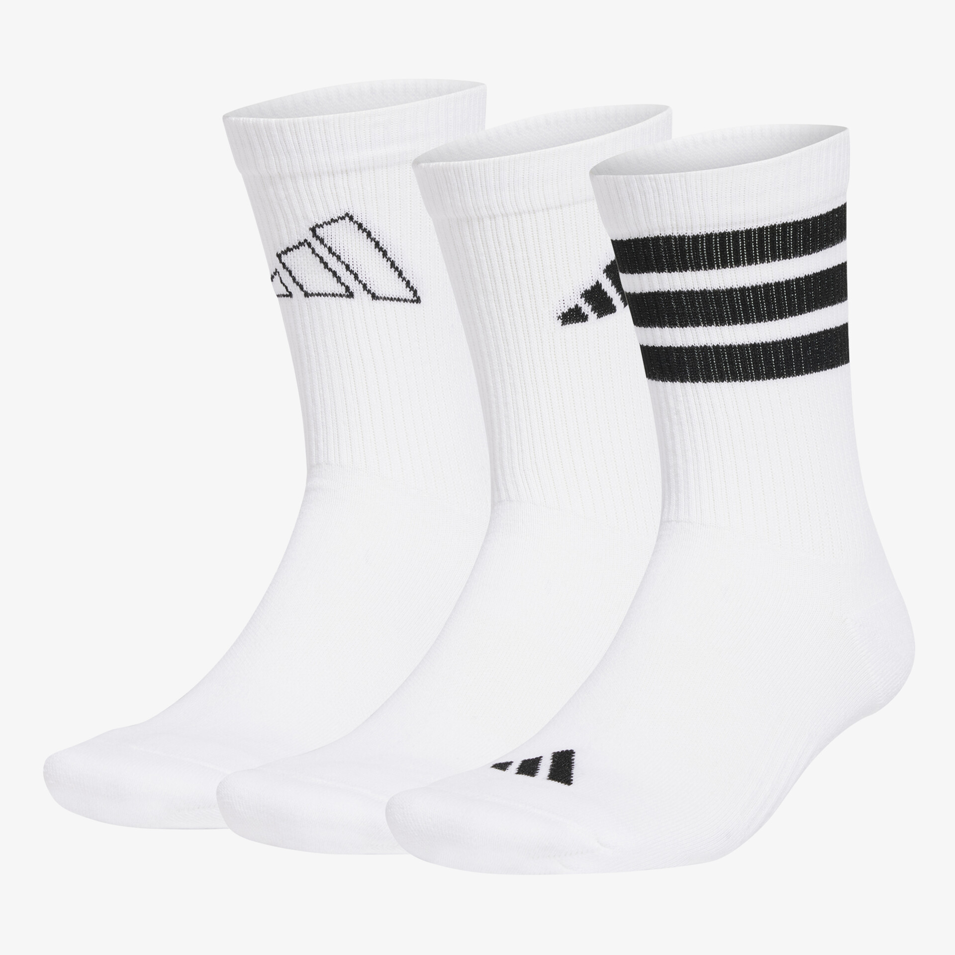 adidas Logo Pack Unisex Sportsocken weiß