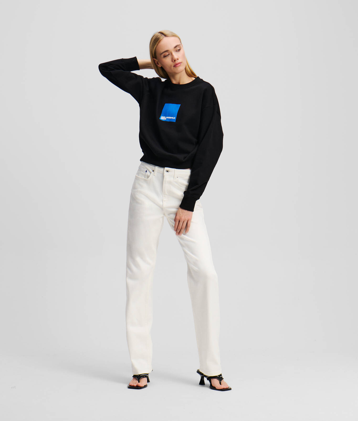 SWEAT-SHIRT AVEC LOGO KLJ - Noir