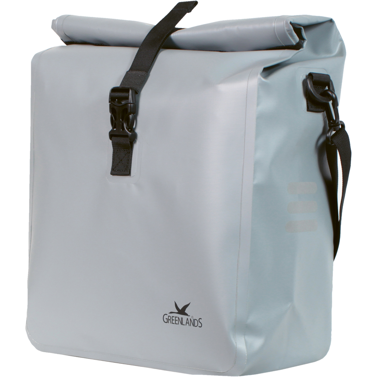 Greenlands Waterproof 23 enkele fietstas - Silver