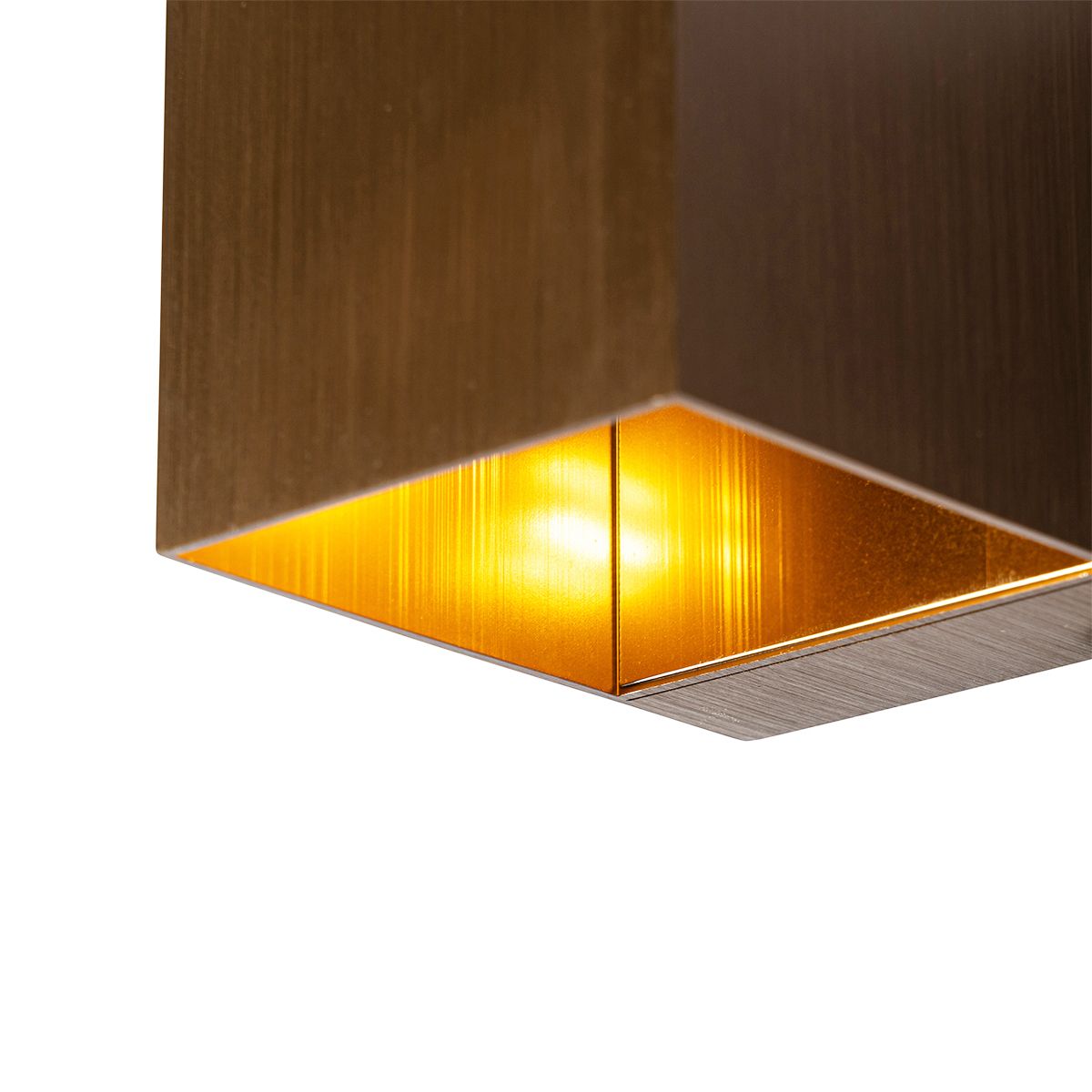 Smart wandlamp donkerbrons 8 cm incl. Wifi G9 - Transfer