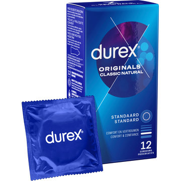 Durex Condooms Classic Natural 12 Stuks