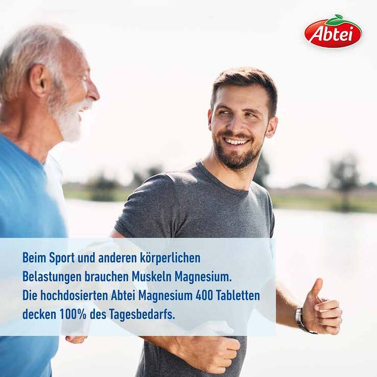 Abtei Magnesium 400 hochdosiert Tabletten, 30 St