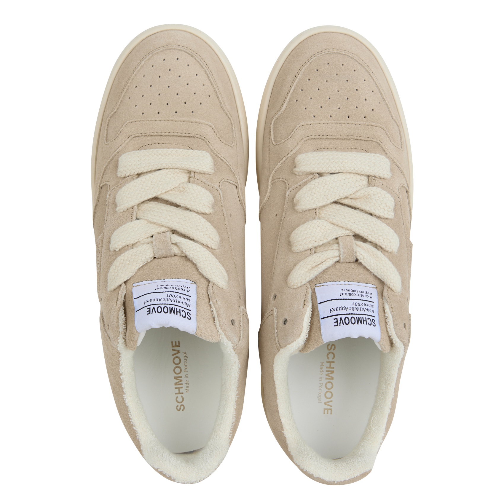 SMATCH SKATE - Baskets basses en cuir velours | Beige