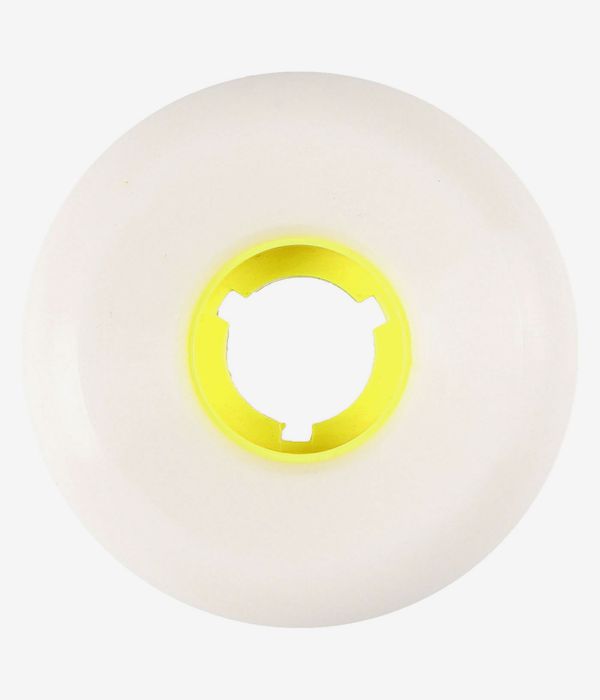 skatedeluxe Retro Conical Rollen (white yellow) 58mm 100A 4er Pack