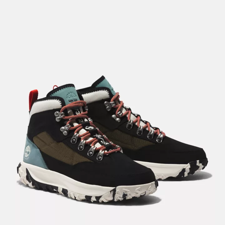 Chaussures de randonnée Greenstride Motion 6 Hiker pour femme en noir