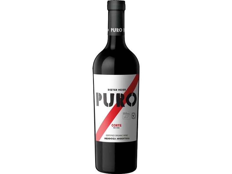 Dieter Meier Puro Corte 0.75 l Rotwein mit perfekter Balance von frischer Frucht, Würze, Holz und sanft gereiften Tanninen