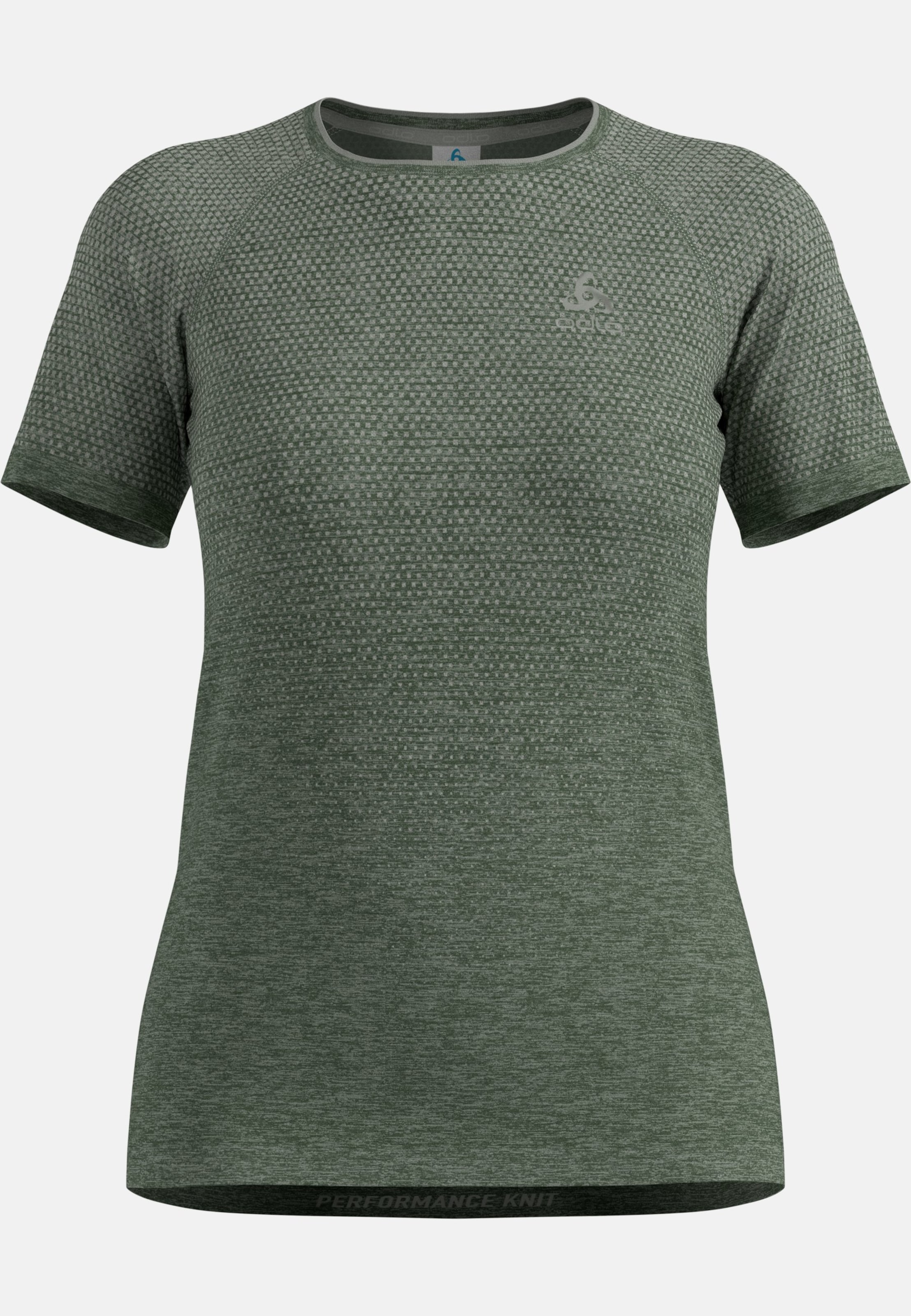 Essentials Seamless Laufshirt in shadow melange