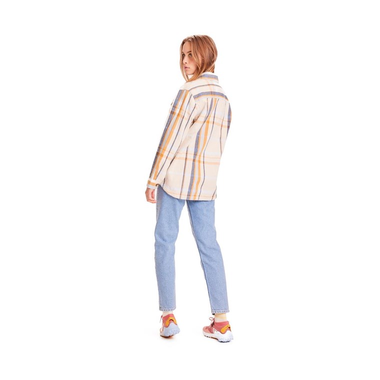 KnowledgeCotton Apparel Lillian Check Overshirt Women