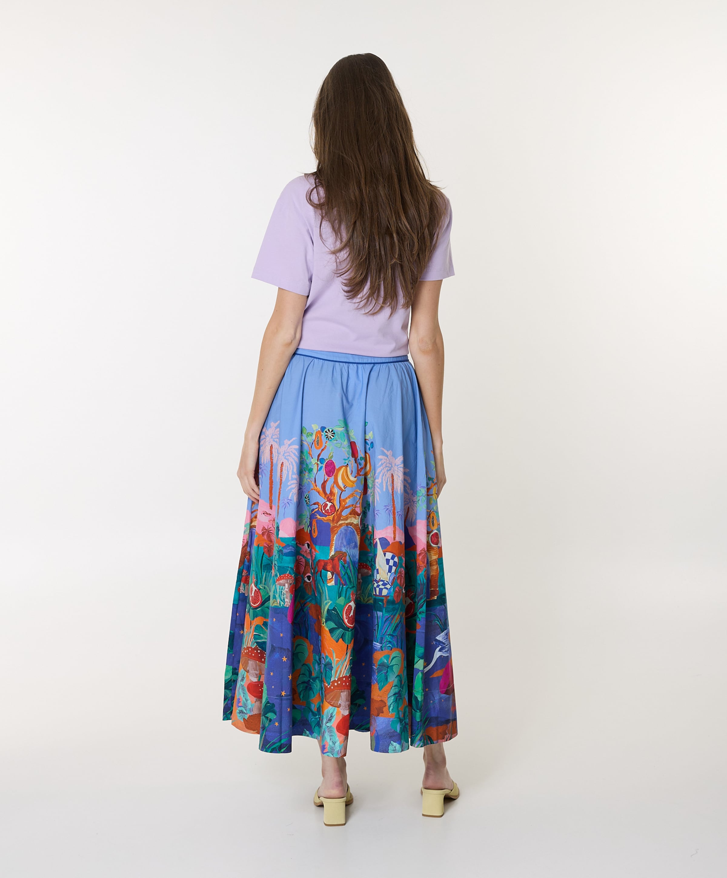 FARM Rio Dames rok blauw