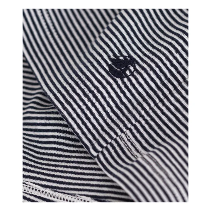 Petit Bateau Robe Moona Rayée | Bleu marine