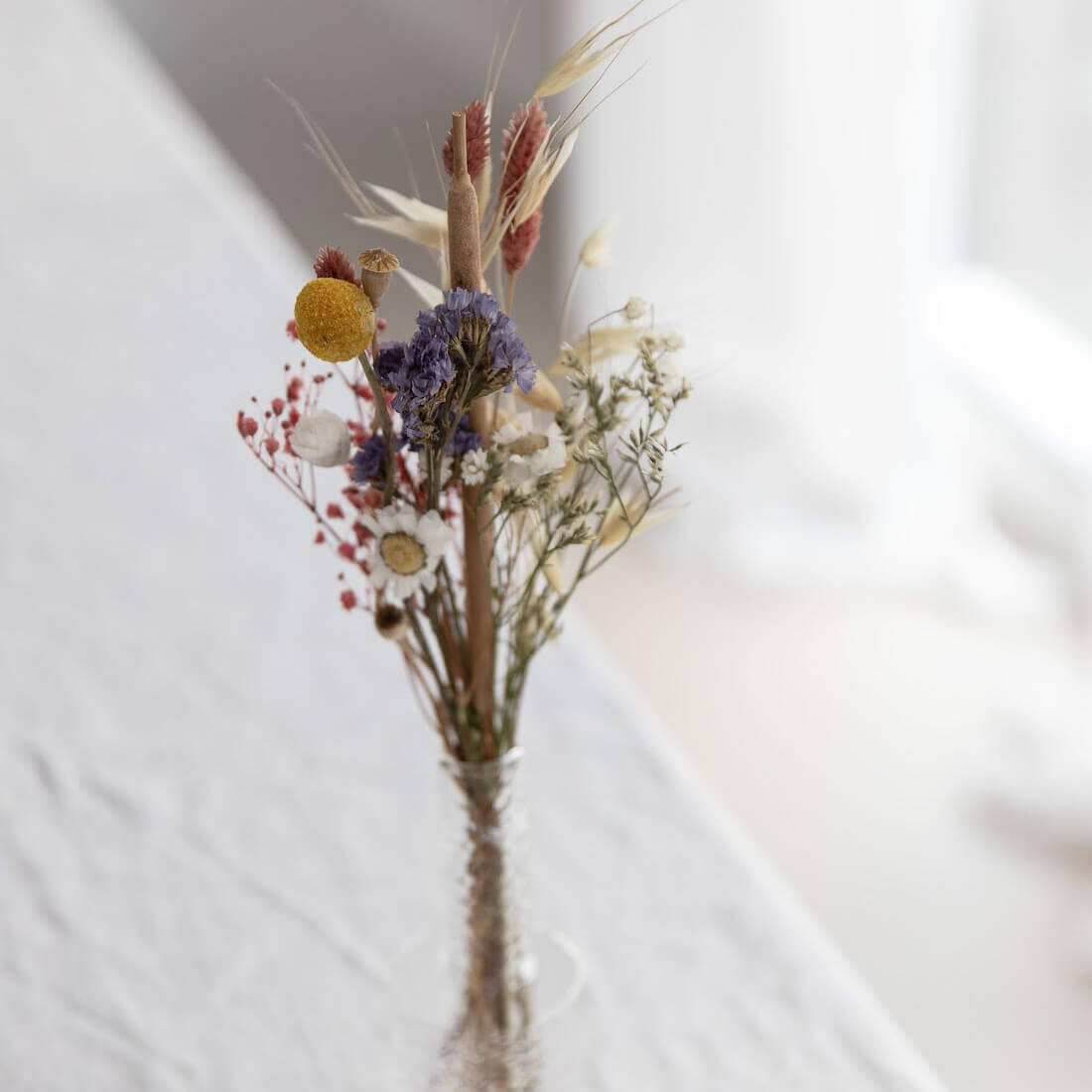 Gedroogde bloemenboeket mini wilde bloemen