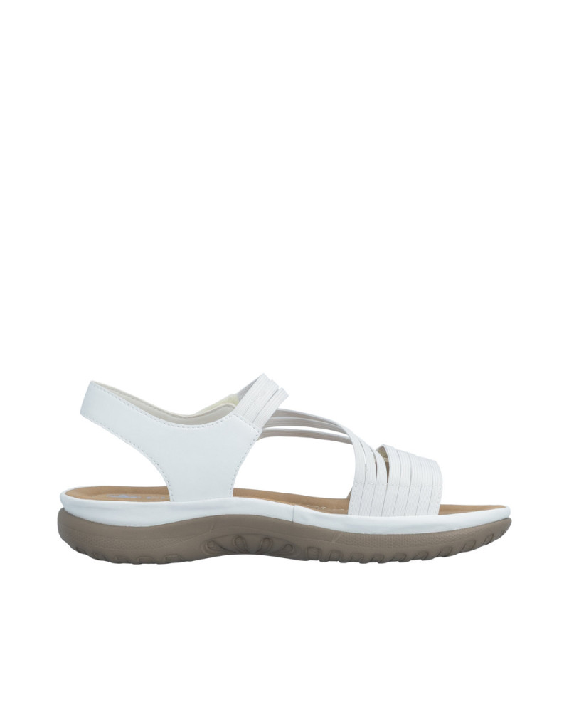 Rieker Dame Sandal - Hvid