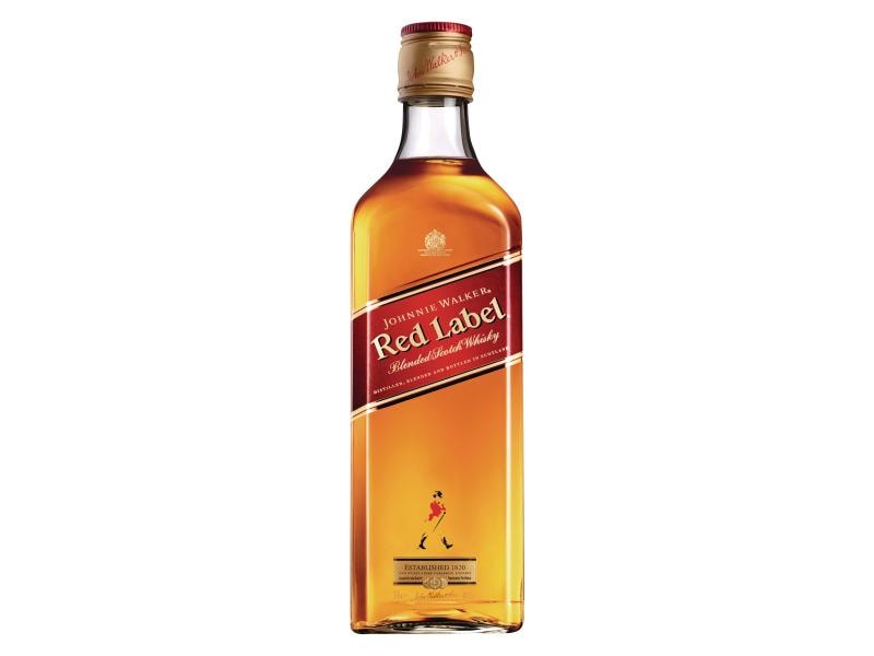 Johnnie Walker Whisky Red Label 3 l Komplexe, süsslich-rauchige Spirituosen Spezialität
