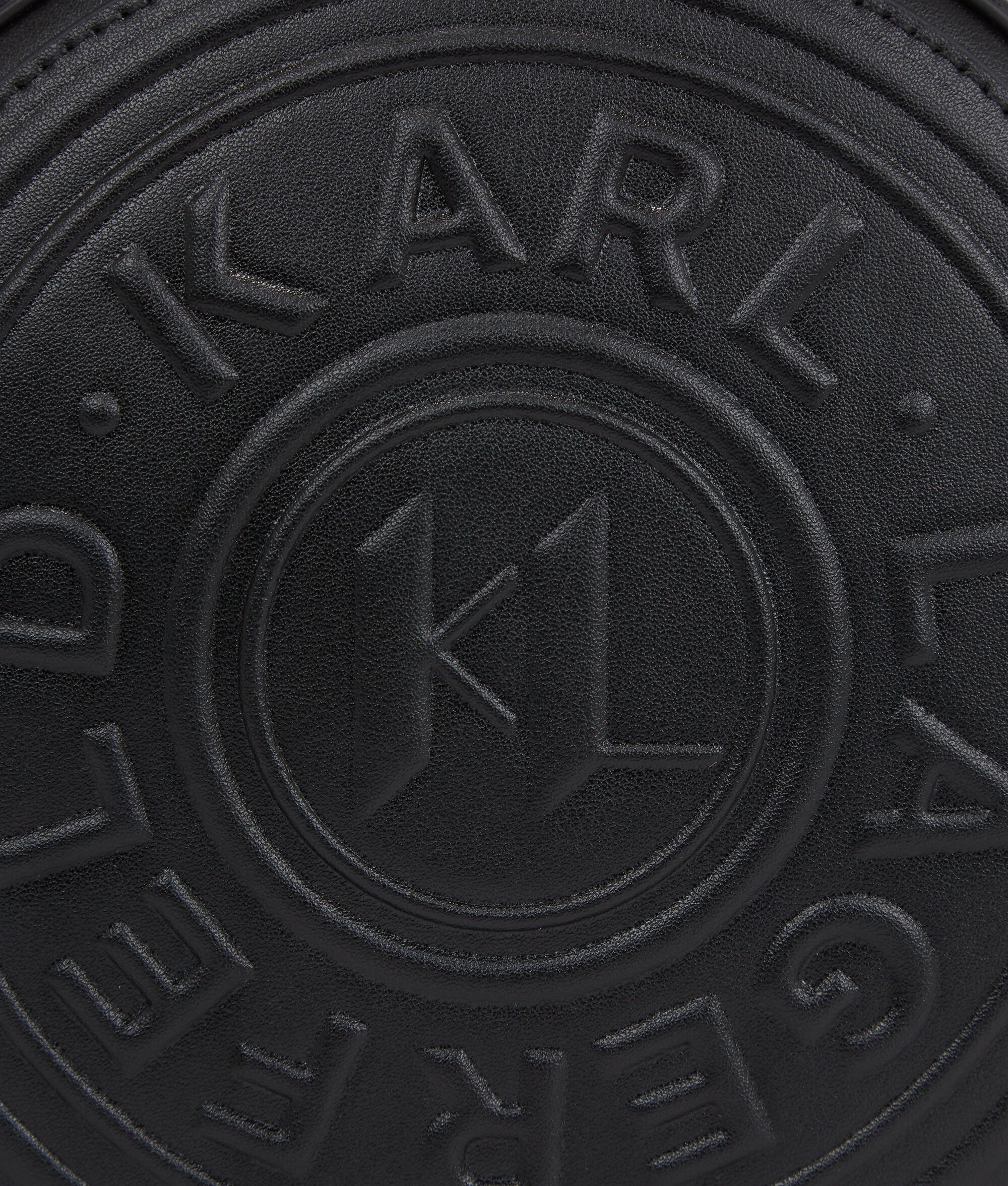 SAC BANDOULIÈRE CIRCULAIRE AVEC LOGO EN RELIEF K/CIRCLE