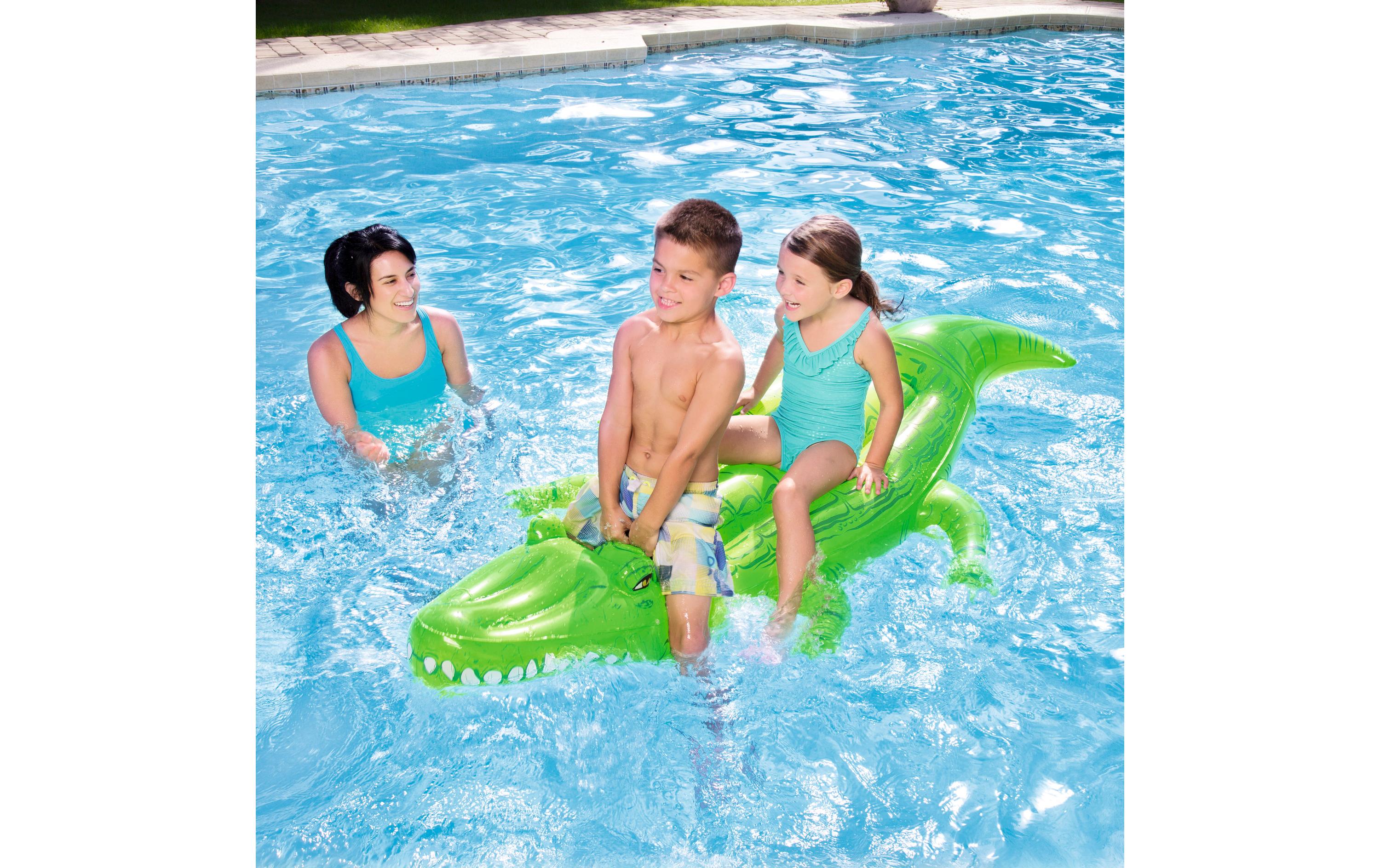 Schwimmtiere Crocodile 203 x 117 cmLuftmatratze in Krokodilform