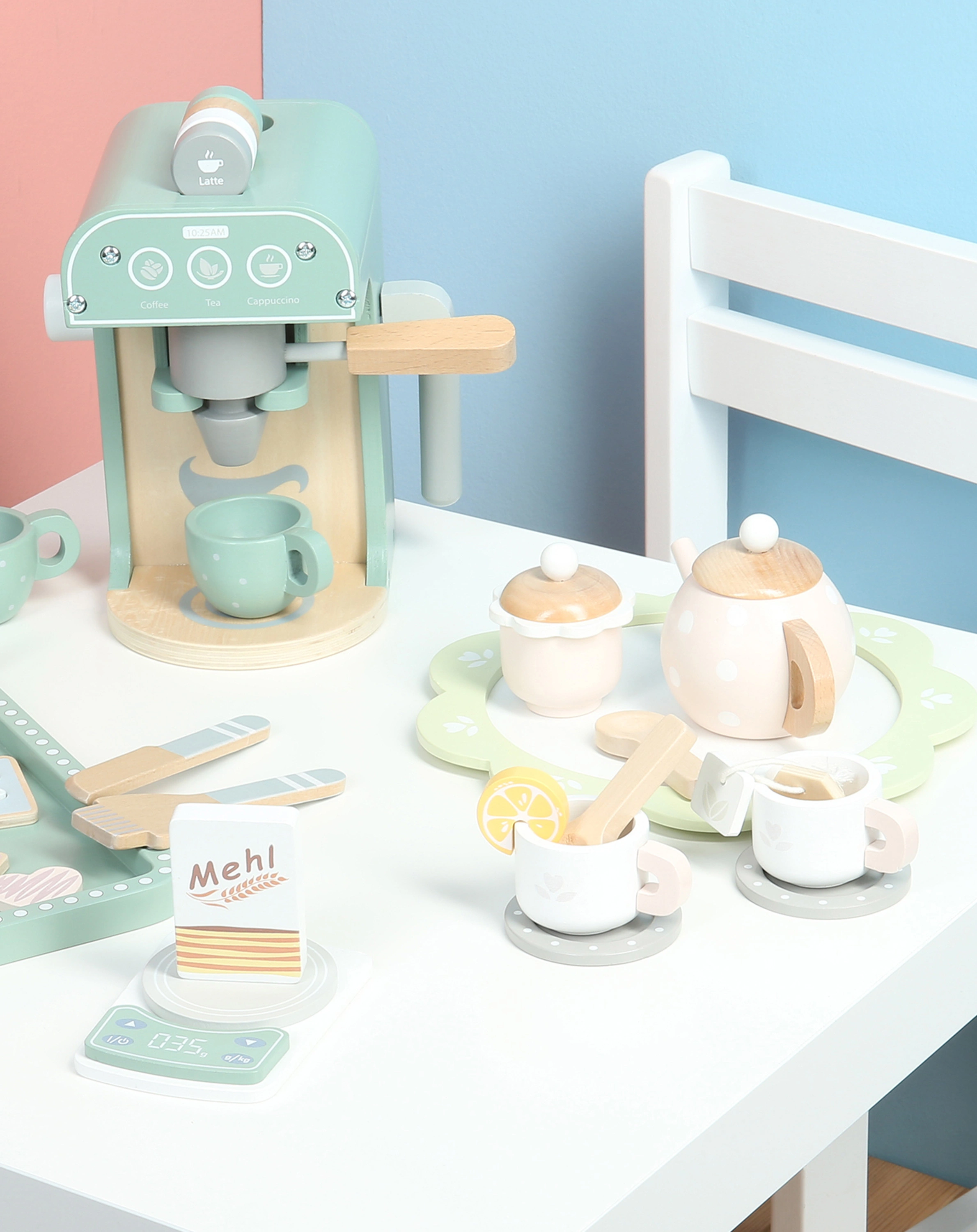 Tee-Service TEATIME 14-teilig aus Holz
