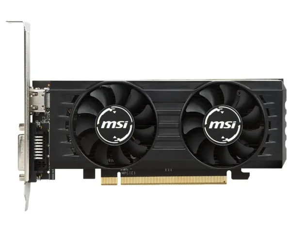 MSI RX 550 4GT LP OC - Grafikkort - Radeon RX 550 - 4 GB GDDR5 - PCIe 3.0 x8 lavprofil - DVI, HDMI