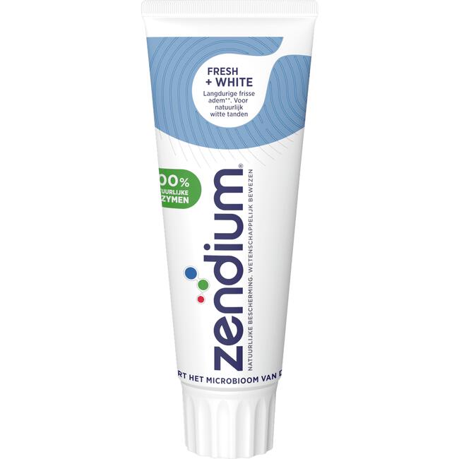 Zendium Fresh+White Tandpasta 75 ML