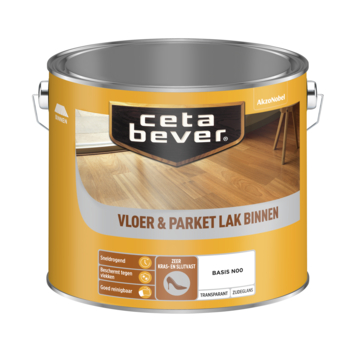 CetaBever Vloer- & Parketlak transparant 2,5 liter