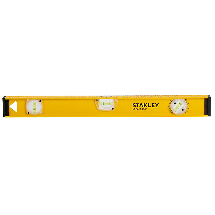 Niveau Stanley Pro 3 fioles 180° 60 cm