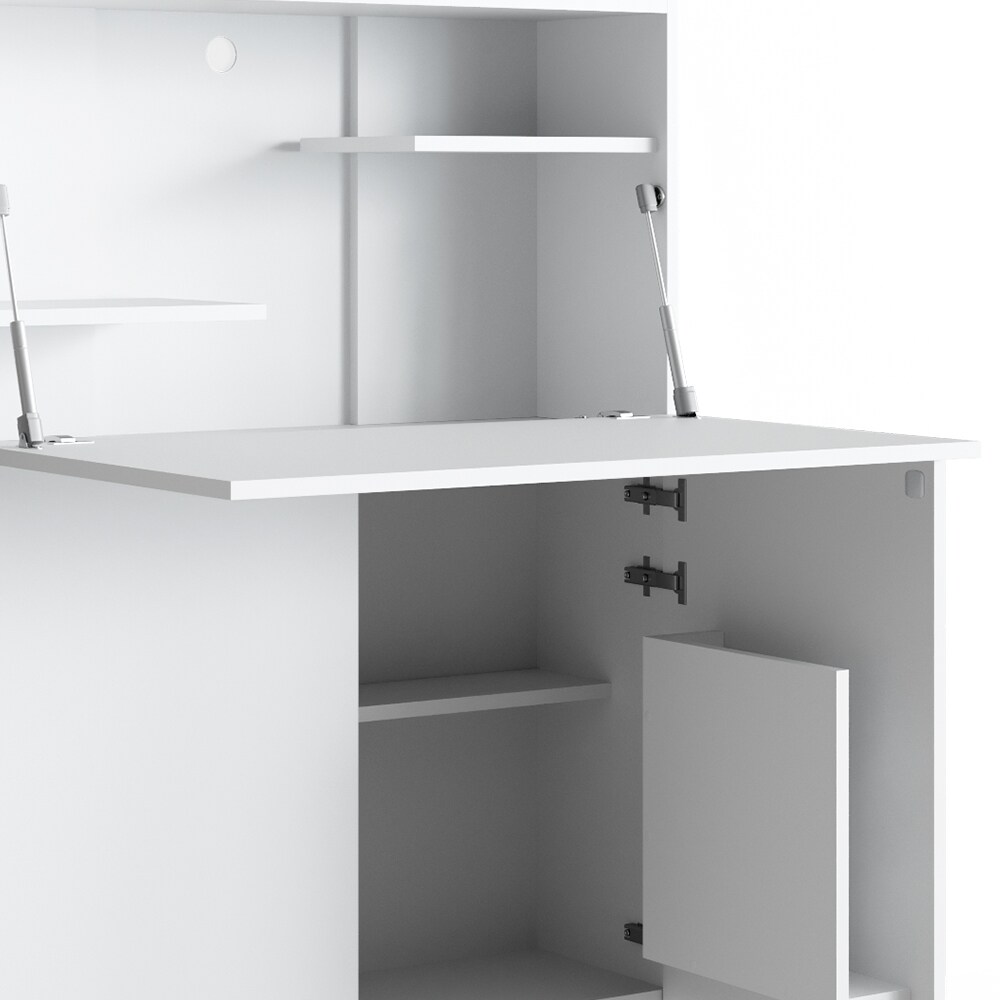 Vicco Schreibtisch-Schrank Alena Büroschrank Aktenschrank Computertisch Sekretär