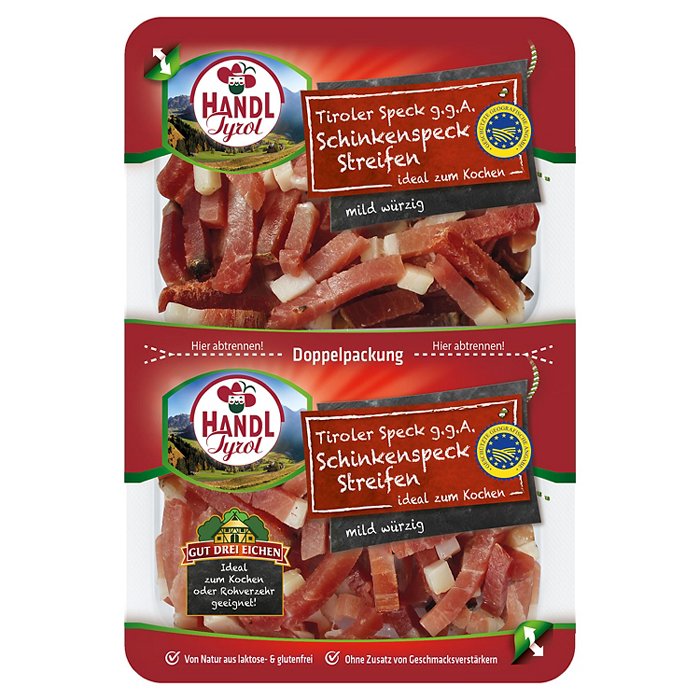GUT DREI EICHEN HANDL Schinkenspeckstreifen 90 g