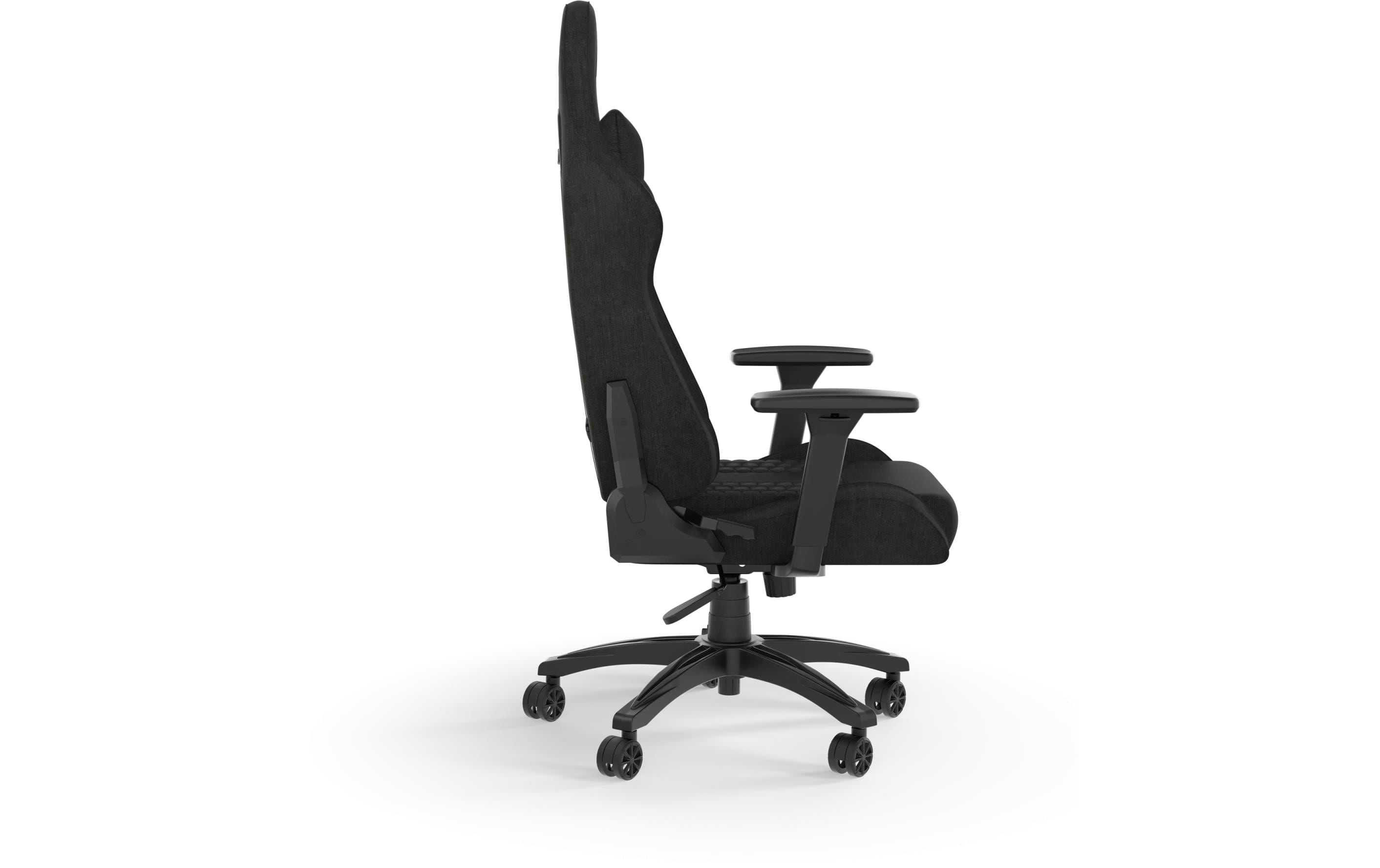 Gaming-Stuhl TC100 Relaxed Stoff Schwarz<br>Gaming-Computerstuhl mit 120 kg Belastbarkeit