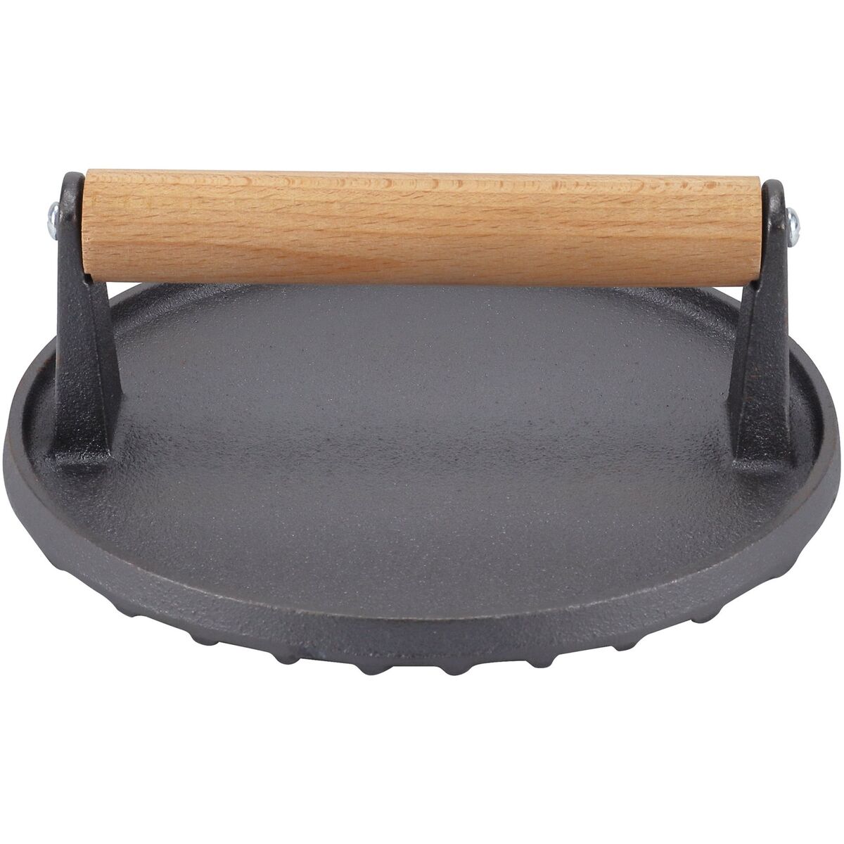 Grillpresse i støpejern Ø 17,5 cm
