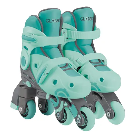 Authentic Sports Globber Learning Skates 2in1 mint, Gr. 26-29
