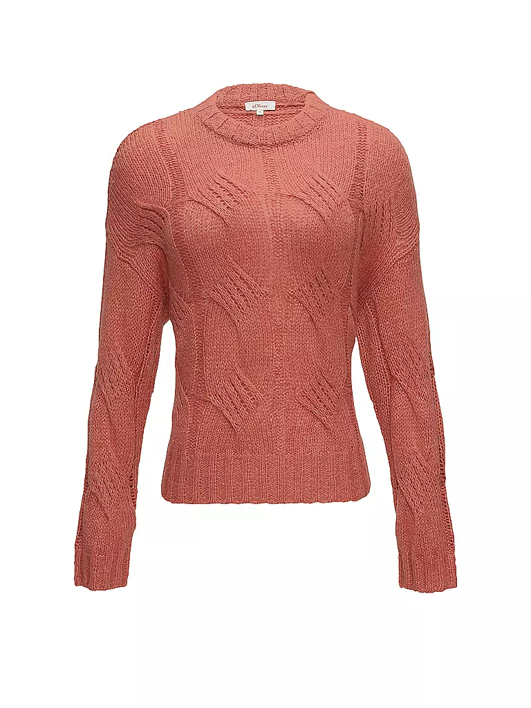 S.OLIVER Strickpullover orange