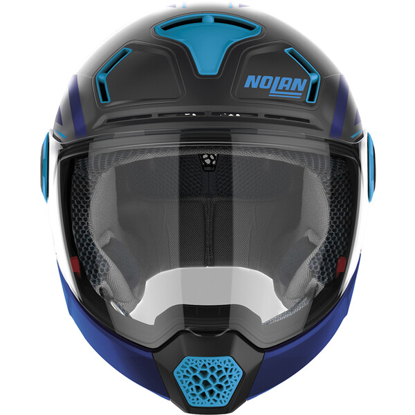 Nolan - Casque N30-4 VP Parkour Gris Mat / Bleu