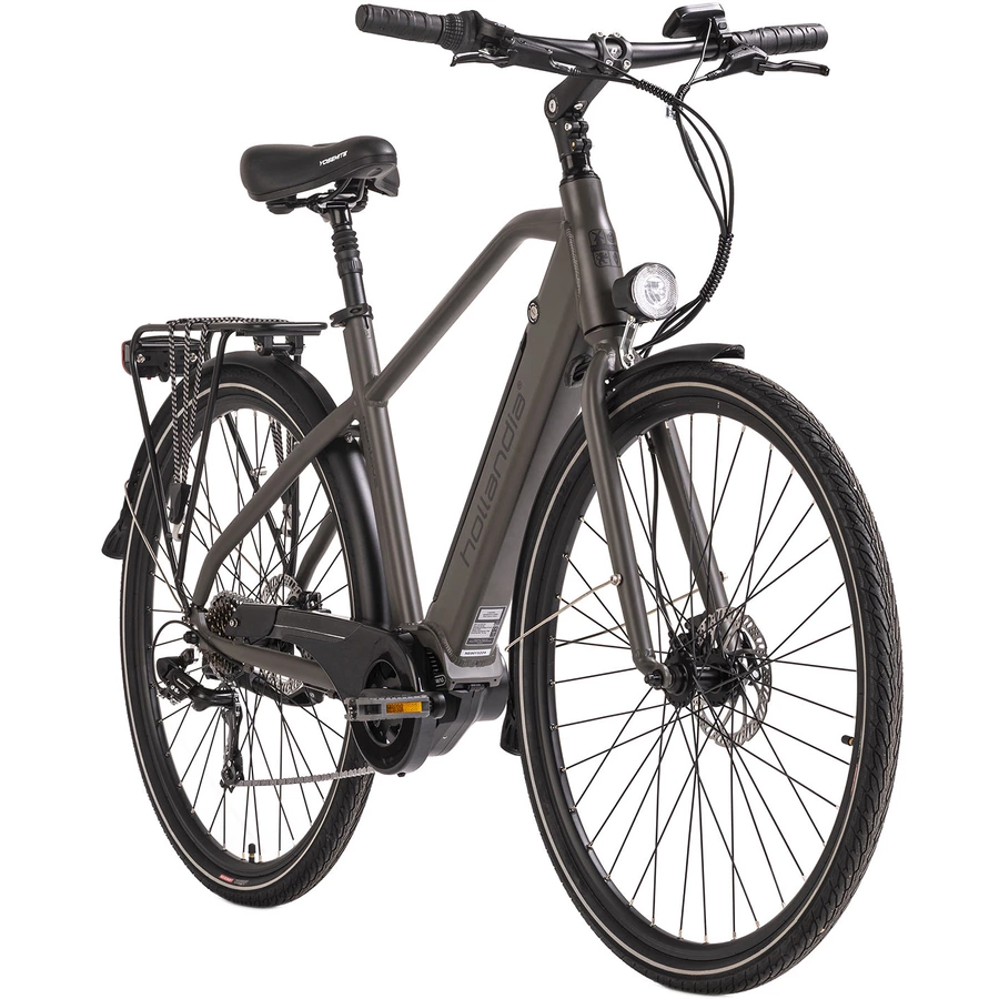 Adore Alu E-Citybike Herren Hollandia Mantova 28'' grau 7 Gänge grau