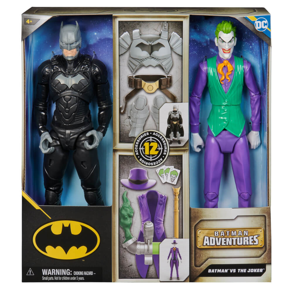Batman - Battle Pack aus Batman & Joker mit Clip-On-Accessoires