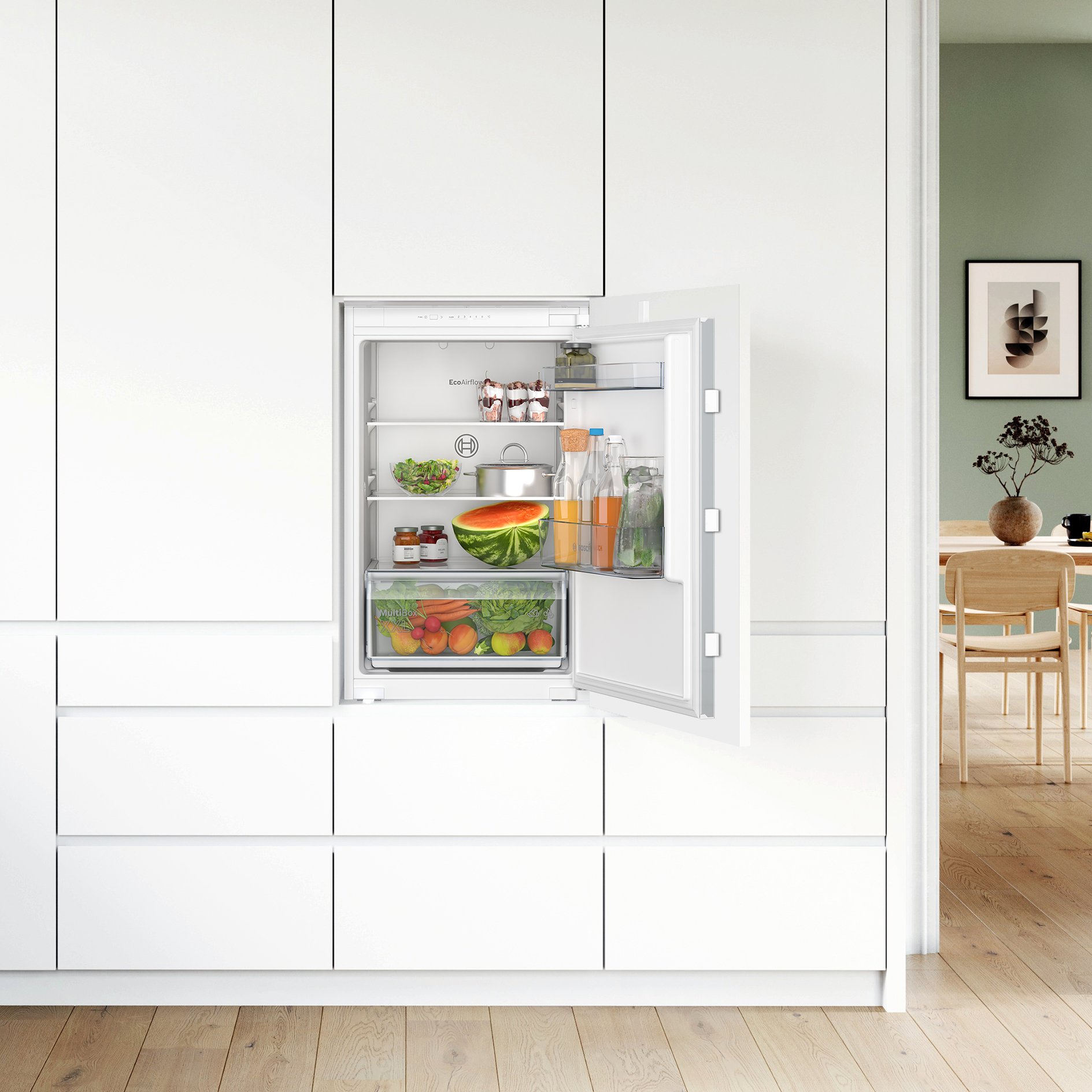 BOSCH Einbau-Kühlschrank KIR21NSE0 - E