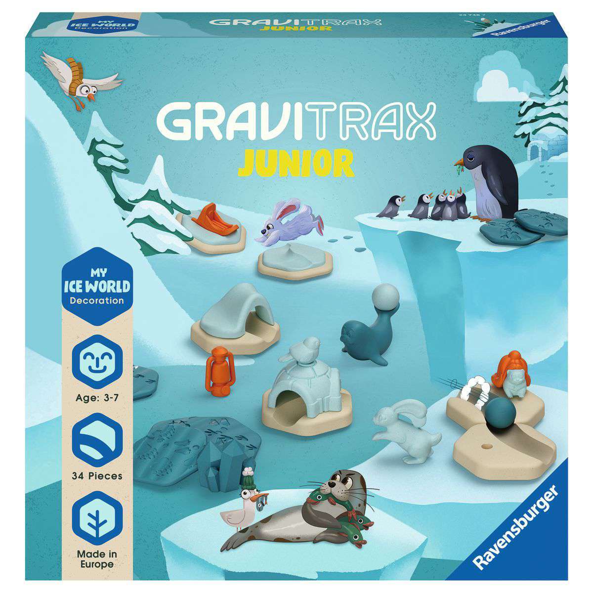 Ravensburger Spiel GraviTrax Junior Extension Ice