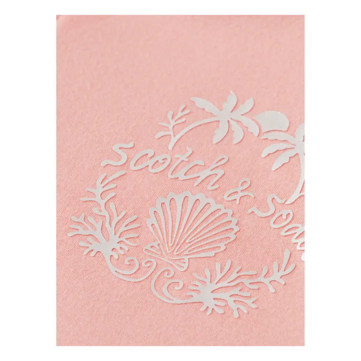 Scotch & Soda Sweat Zippé Capuche | Rose