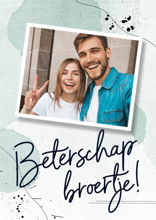 Luckz | Beterschapskaart | Beterschap broertje   foto