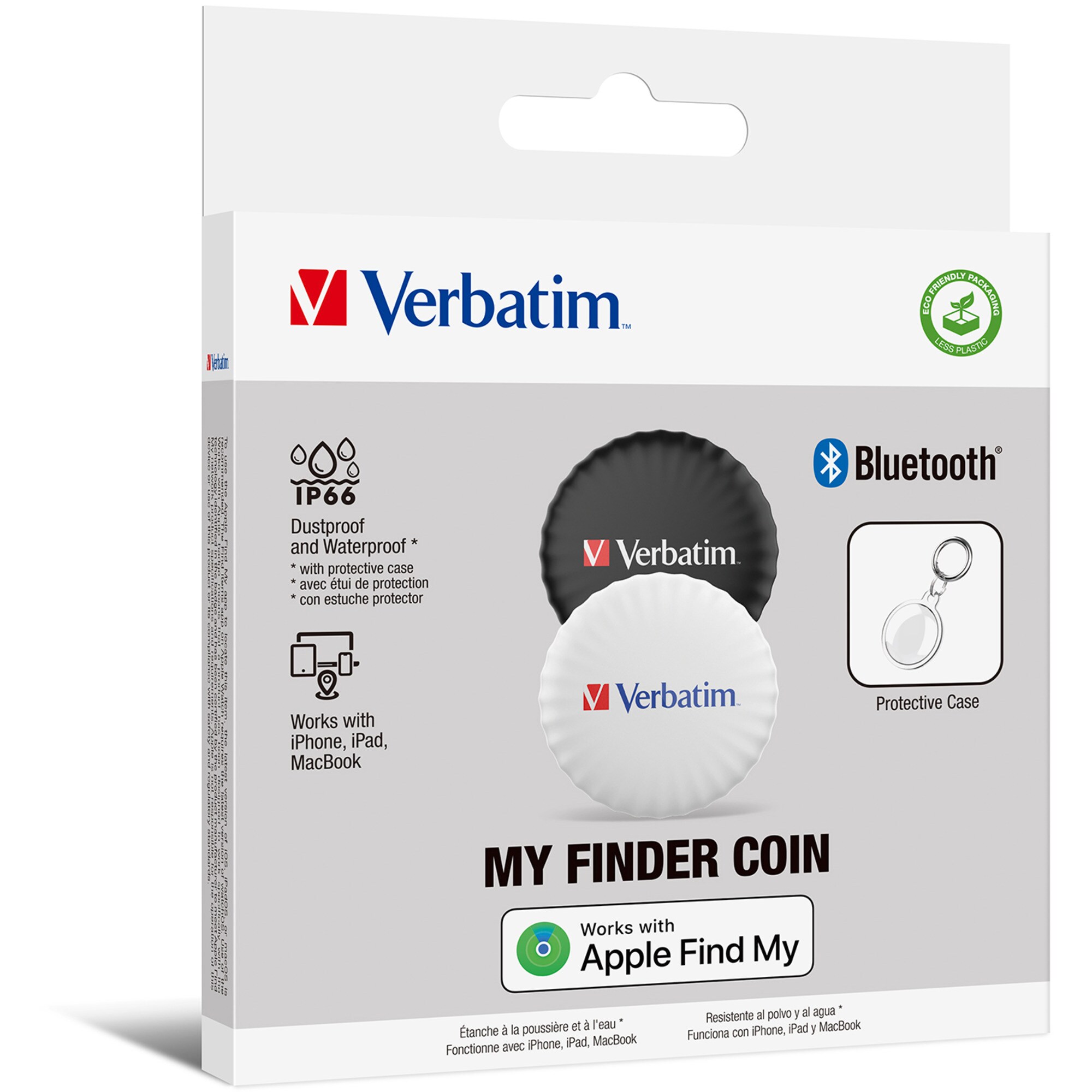 Verbatim Ortungstracker My Finder Coin Bluetooth Tracker