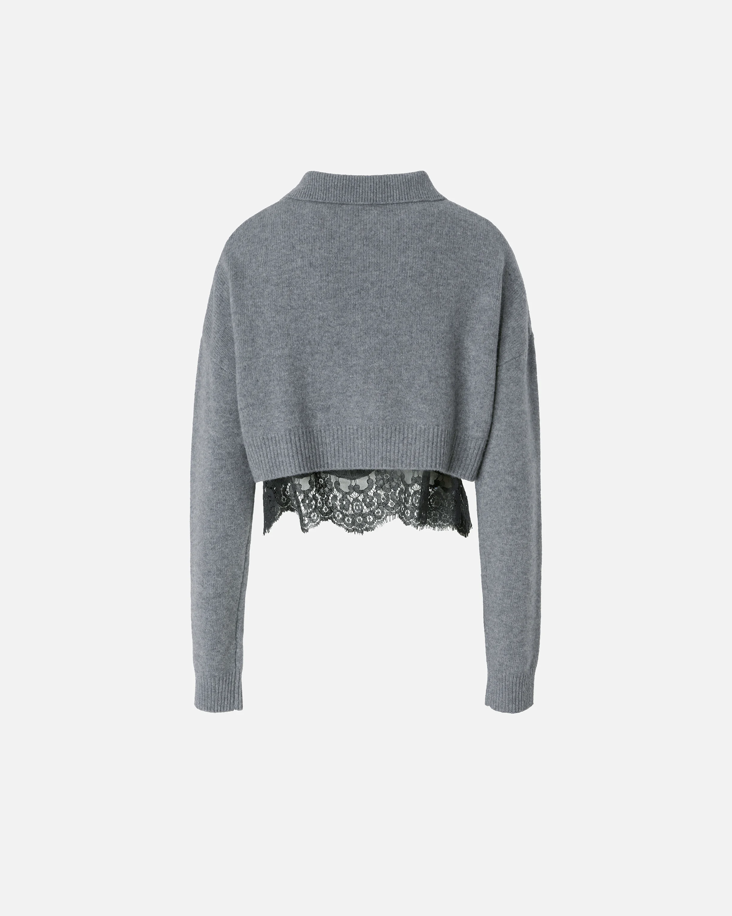Cardigan mélangé avec top | Multicolore