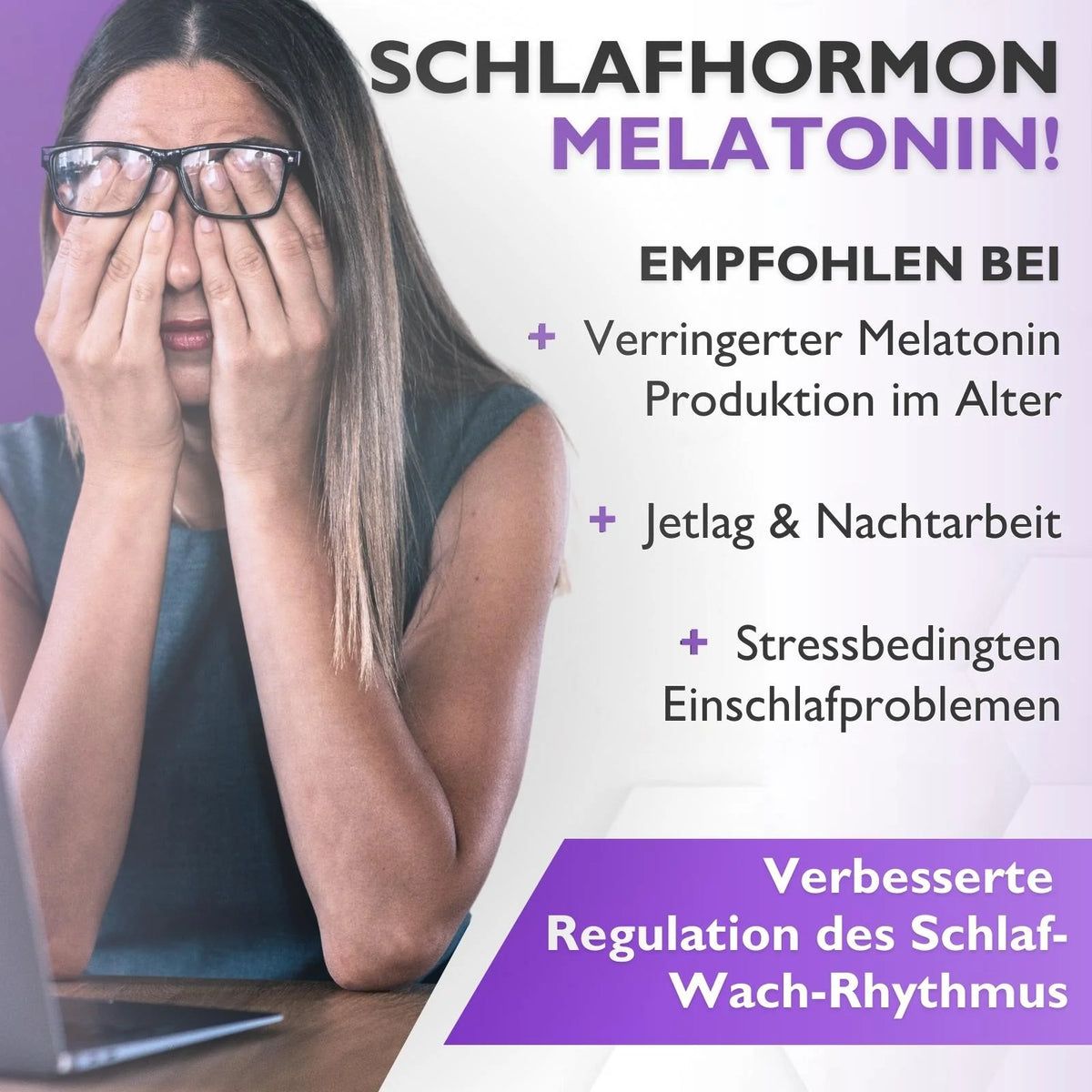 CODE Vital Melatonin Relax Spray - Lavendel- Baldrian Relax Spray - Für erholsamen SCHLAF