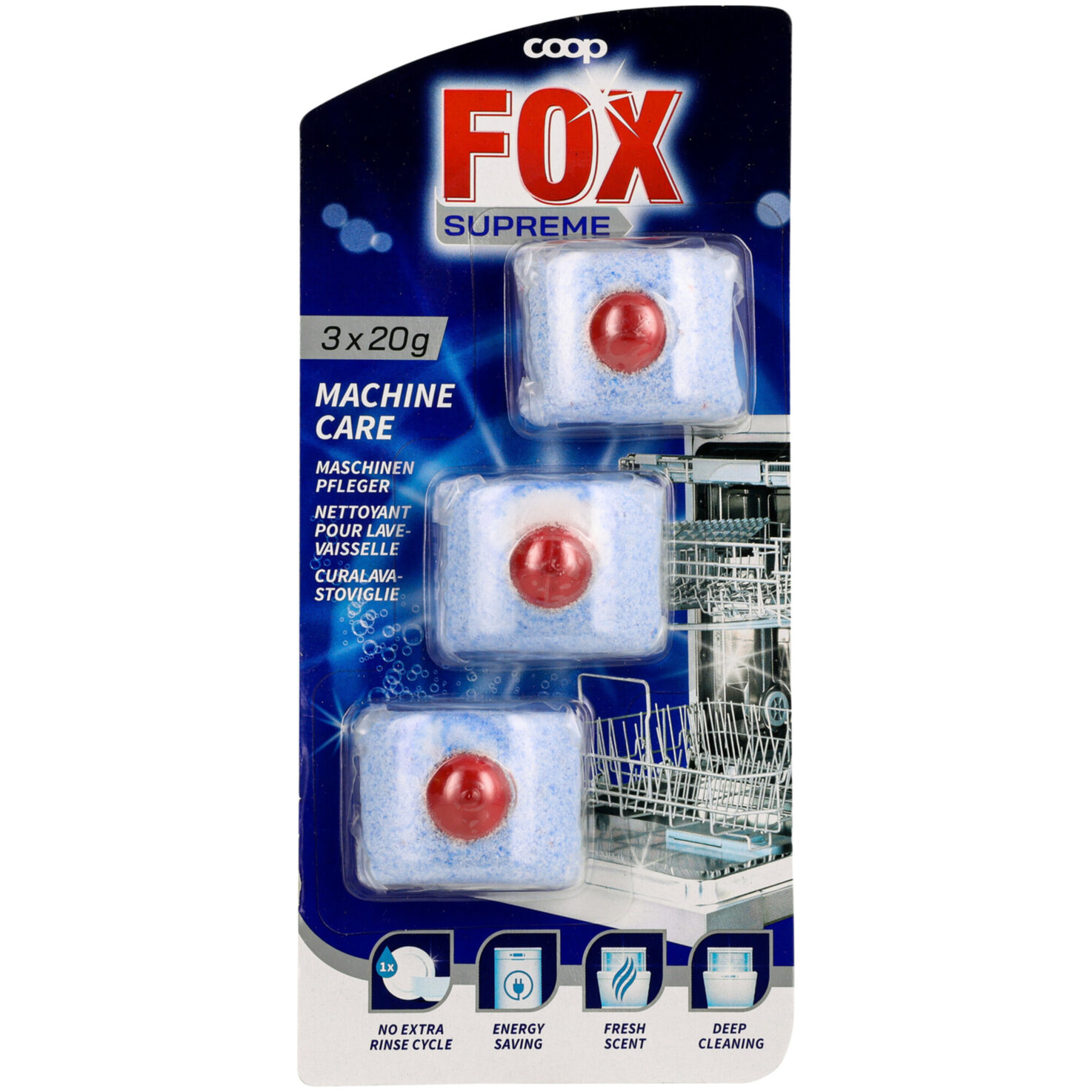 Fox Supreme Maschinenreiniger Tabs 3x20g