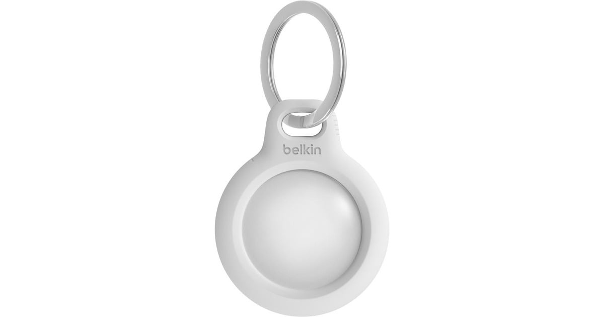 BelkinBeschermende houder met sleutelhanger voor AirTag tracker  (Wit)