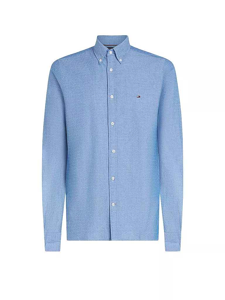 TOMMY HILFIGER Hemd Slim Fit hellblau