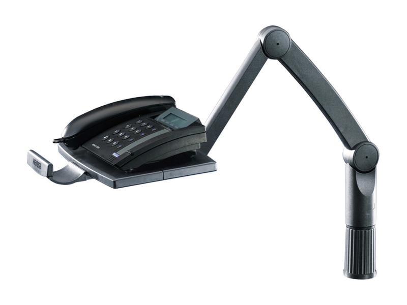 Hansa Telefon-Schwenkarm TSA 5020 Schwarz Schwenkarm