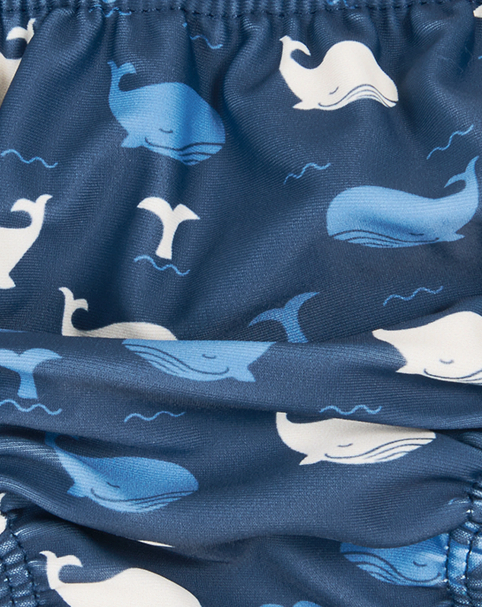 Windelbadehose WAL in marine